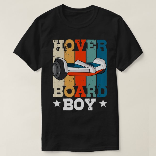 Hoverboard thematisches Geschenk für Junge, Kids H T-Shirt (Design vorne)