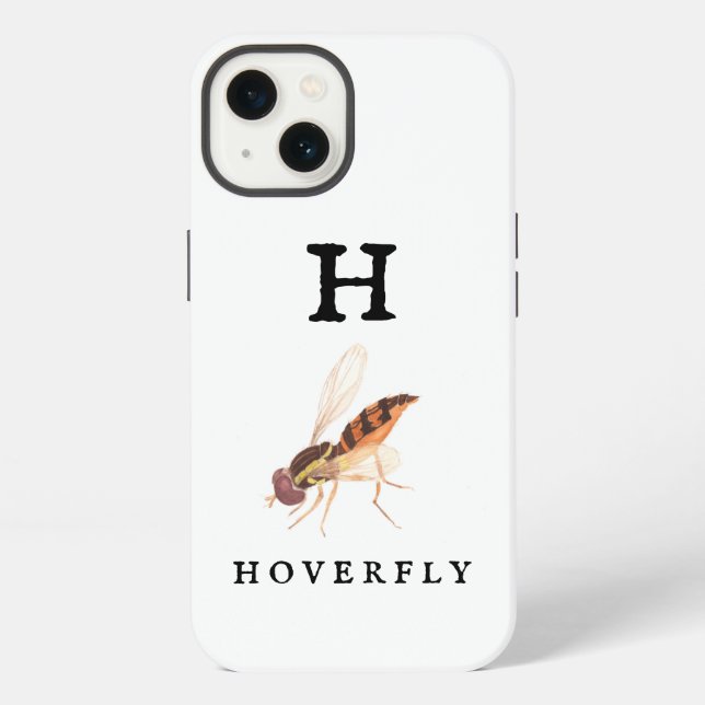 Hoverfly iPhone Hülle (Rückseite)