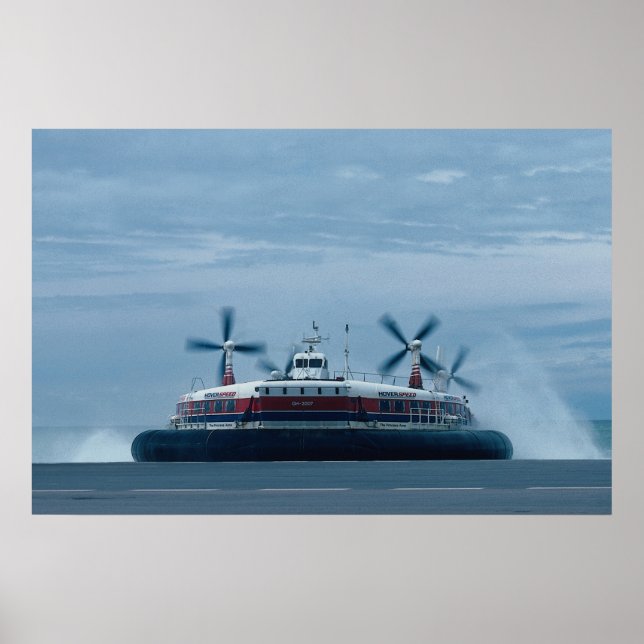 Hoverspeed, English Channel Ferry Poster (Vorne)
