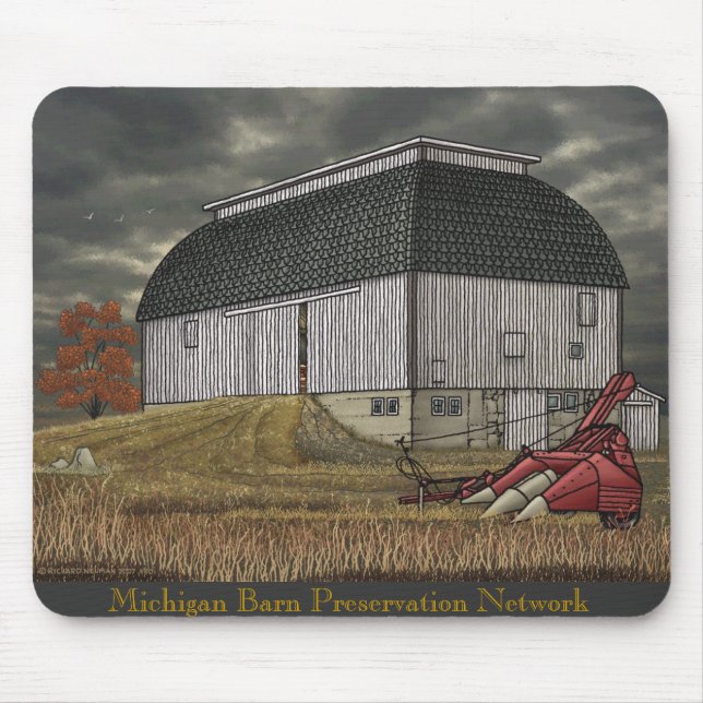 Hovey Scheune Mousepad (Vorne)