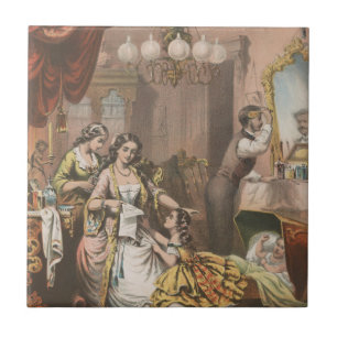 Hovey's Cocoa Glycerine, circa 1860 Fliese