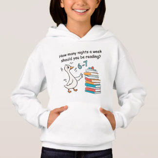 How Many Nights a Week Should You Be Reading 6-7 Hoodie