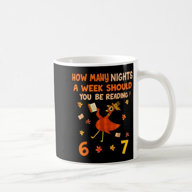 How Many Nights A Week Should You Be Reading 6–7 T Kaffeetasse (Rechts)