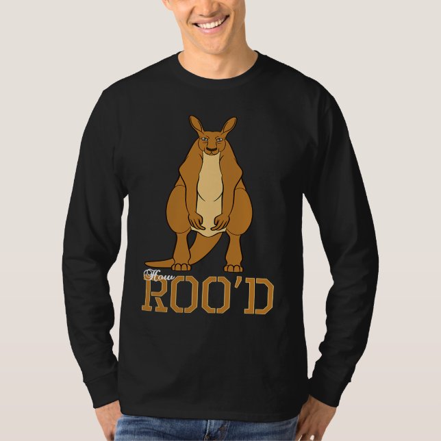 How Roo'd Kangaroo Animal Australian T-Shirt (Vorderseite)
