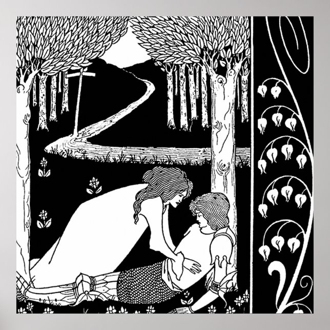 "How Sir Lancelot Was Discovered" Poster (Vorne)