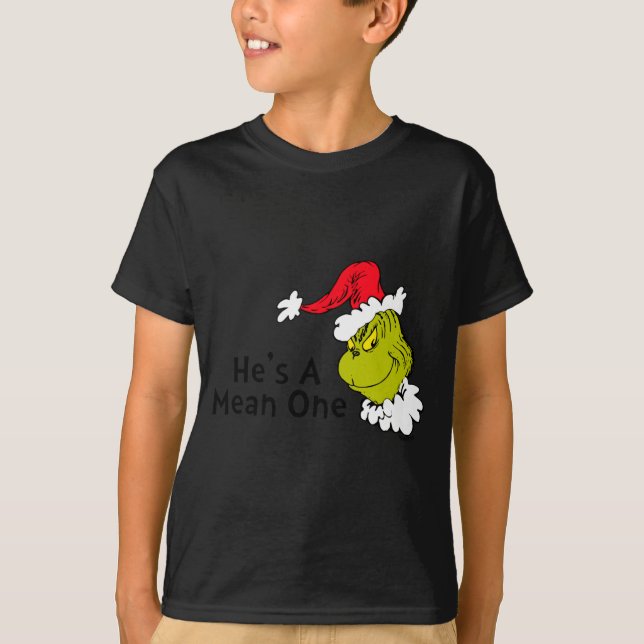 How Stole Christmas Hes A Mean One  T-Shirt (Vorderseite)