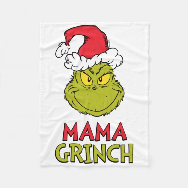 How Stole Christmas Mama  Fleecedecke (Vorderseite)