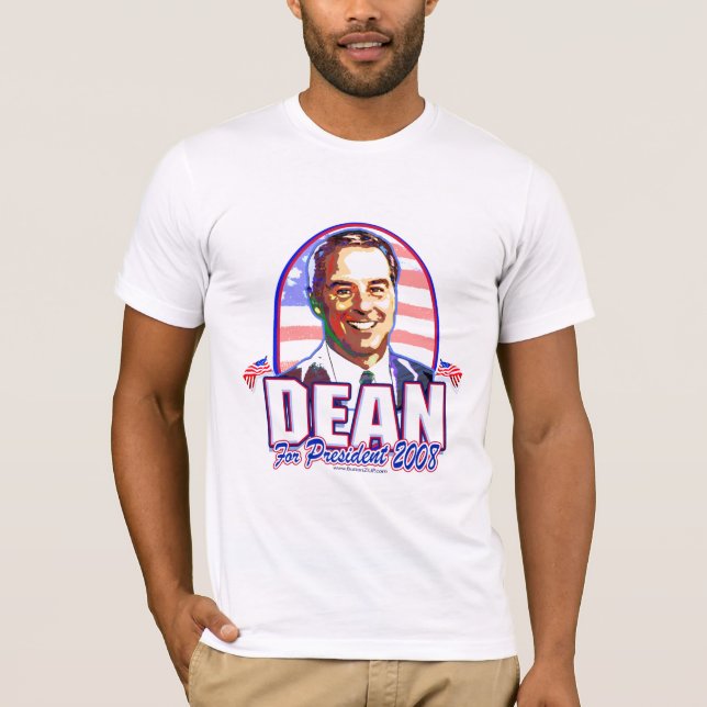 Howard Dean für Präsidenten Shirt (Vorderseite)