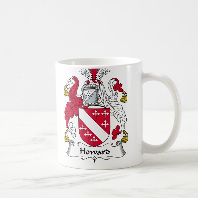 Howard-Familienwappen Kaffeetasse (Rechts)