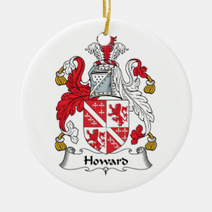 Howard-Familienwappen Keramikornament