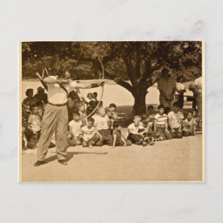 Howard Hill im Griffith Park 1958 Postkarte