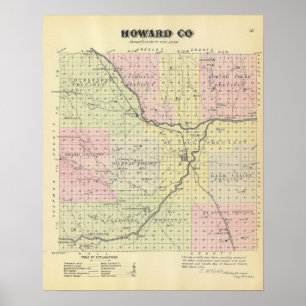 Howard Landkreis, Nebraska Poster