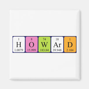 Howard Periodenmagnet Magnet