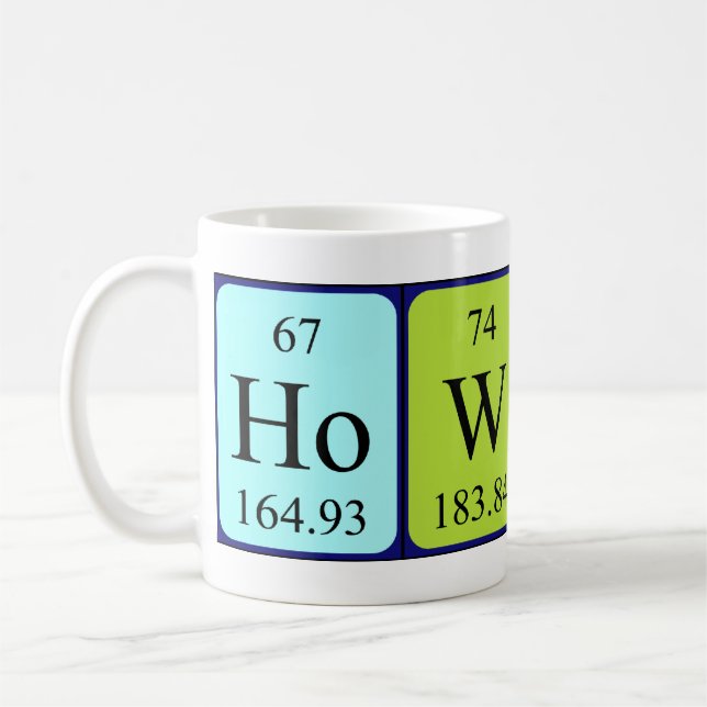 Howard Periodenname Tasse (Links)