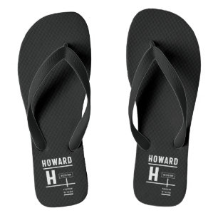 Howard Personalisiert Name Birthday Gift Flip Flops
