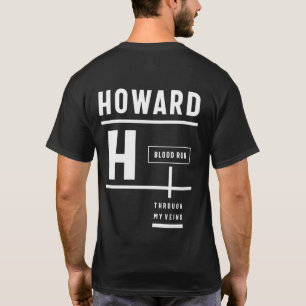 Howard Personalisiert Name Birthday Gift T-Shirt