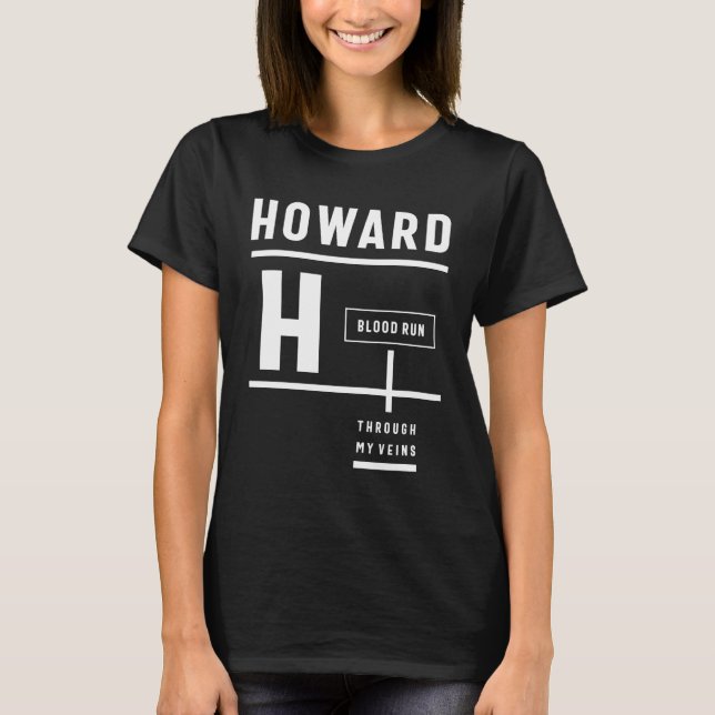 Howard Personalisiert Name Birthday Gift T-Shirt