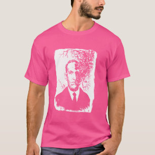 Howard Phillips Art Kim Diaz Holm Bild Tinte Cthu T-Shirt