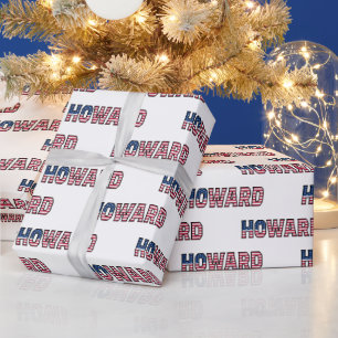 Howard Vorname Name USA US Geschenkpapier Papier