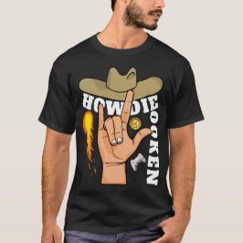Howdie Ooken Cowboy Gamer T-Shirt