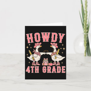 Howdy 4. Dozent Albern Gänseelehrer kehrt zurück z Karte