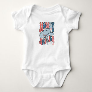 Howdy America Funny Niedlich Baby Strampler