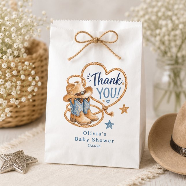 Howdy Baby Cowboy-Geschenktüte Geschenktütchen (Von Creator hochgeladen)