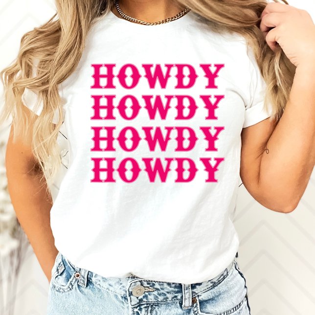 Howdy Cowgirl Disco Last Rodeo Bachelorette T-Shirt (Von Creator hochgeladen)