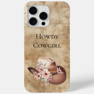 Howdy Cowgirl Pink Western Chic Case-Mate iPhone Hülle