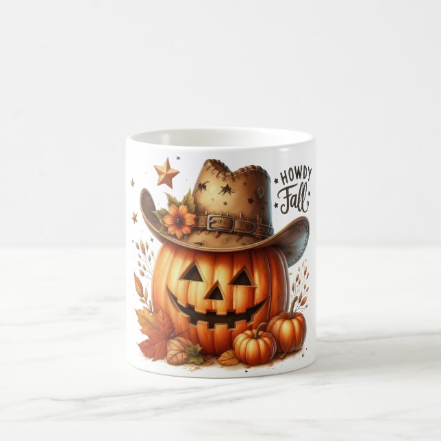 Howdy Fall Kaffeetasse (Mittel)