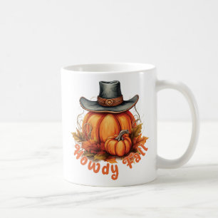 Howdy Fall - Rustikale Herbstwoben Kaffeetasse