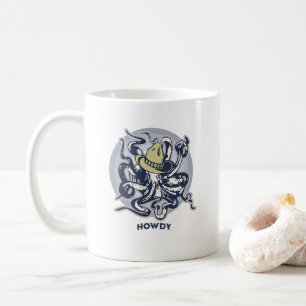 Howdy Friendly Octopus Tasse