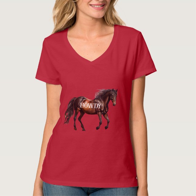 Howdy Horse T-Shirt (Vorderseite)