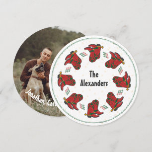 HOwdy HOwdy HOwdy Christmas Cowboy Boots Feiertagskarte