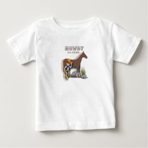Howdy howies Baby zum ersten Geburtstag Baby T-shirt