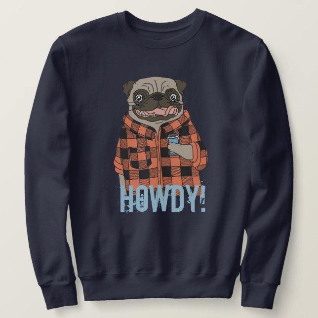 Howdy Mops Sweatshirt (Design vorne)