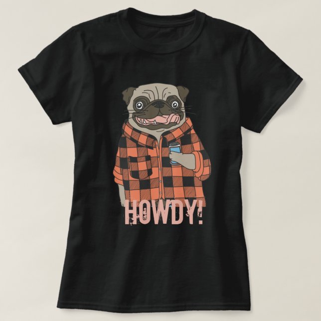 Howdy Mops T - Shirt (Design vorne)