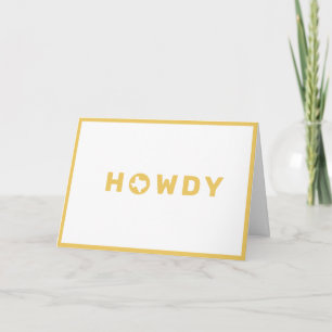 Howdy Neighbor Realtor Marketing Card Karte