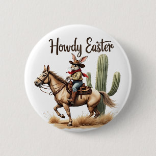 Howdy Oaster Bunny Reiten Button