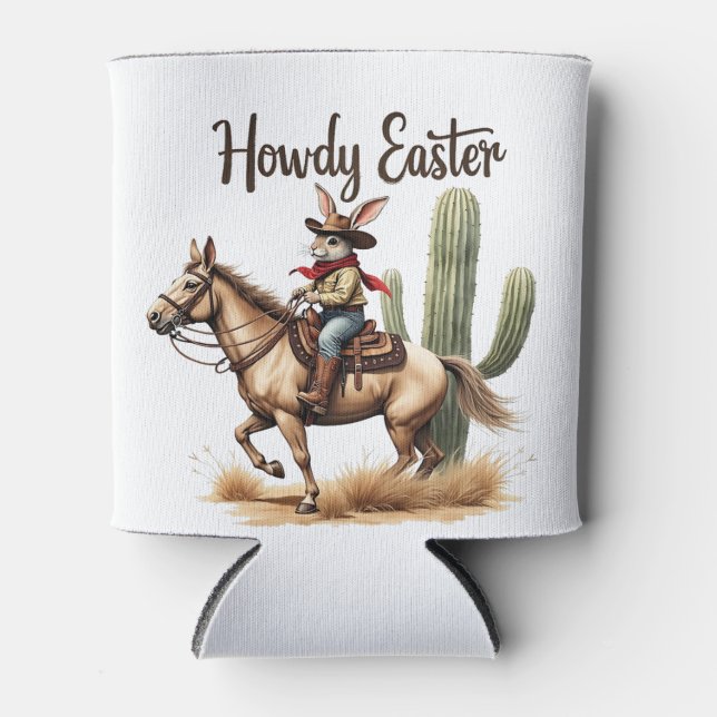 Howdy Oaster Bunny Reiten Dosenkühler (Vorderseite)