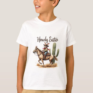 Howdy Oaster Bunny Reiten T-Shirt