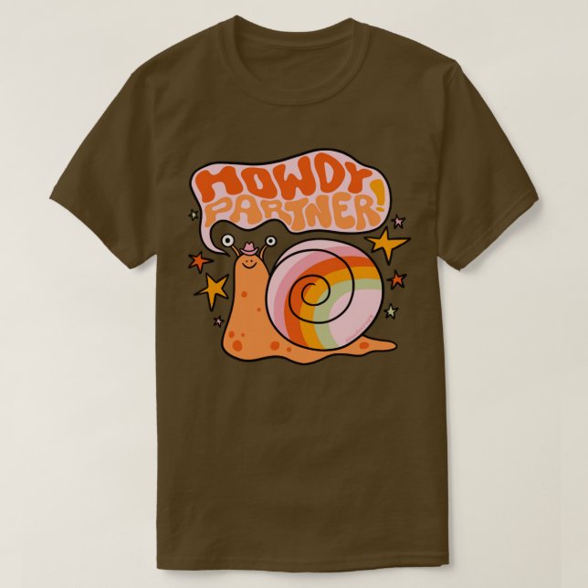 Howdy Partner T-Shirt (Design vorne)