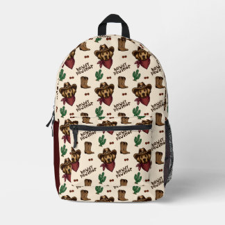 Howdy Pawtner Backpack Bedruckter Rucksack