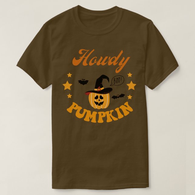 Howdy Pumpkin 11 T-Shirt (Design vorne)