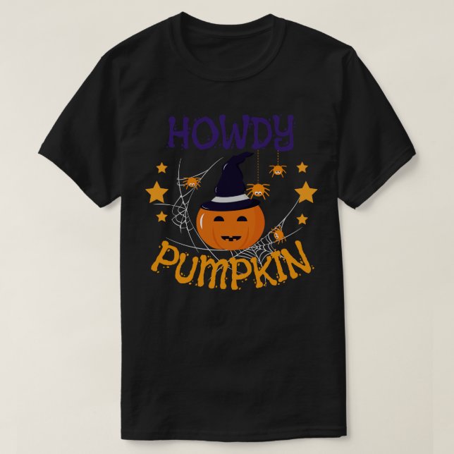 Howdy Pumpkin 6 T-Shirt (Design vorne)