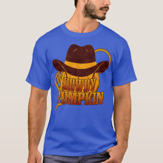 Howdy Pumpkin Cowboy Bohemischer Western Halloween T-Shirt