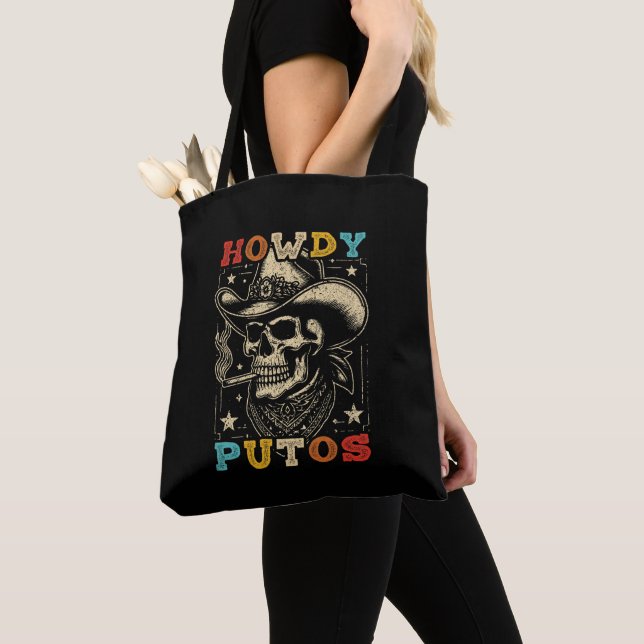 Howdy Putos Funny Skull Retro Vintag (Von Nahem)