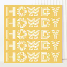 Howdy Southern Charm Greetings Card