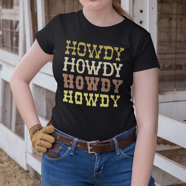 Howdy T-Shirt (Von Creator hochgeladen)