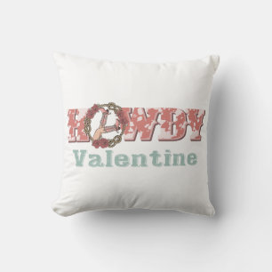 Howdy Valentine Western Country Kissen